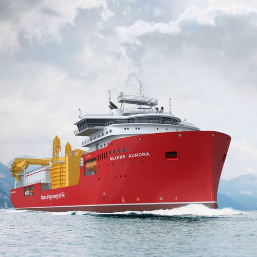 Buque cablero - Nexans Aurora - ULSTEIN