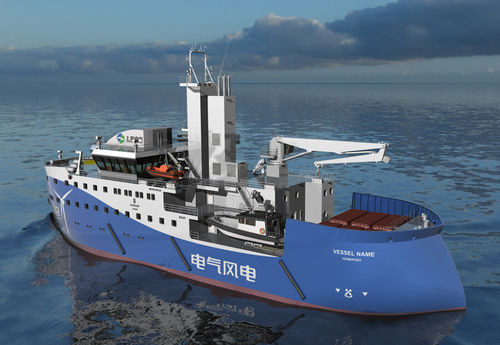Buque de servicio offshore para parques éolicos - ZHI CHENG 60 - ULSTEIN