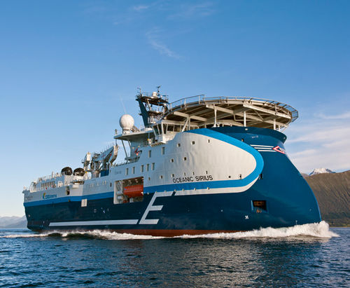 Buque de investigación sísmica - Oceanic Sirius - ULSTEIN