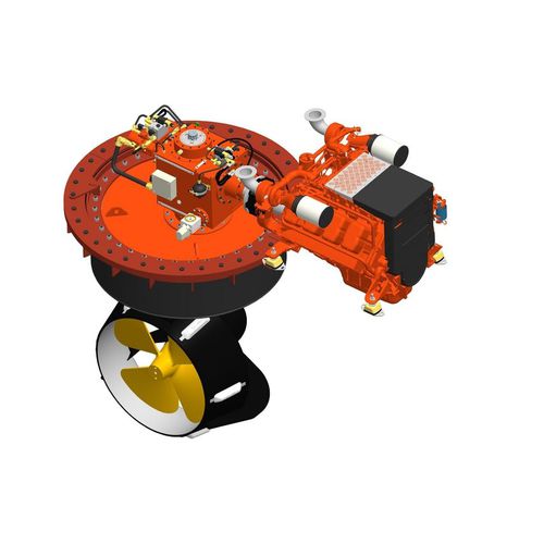 Propulsor acimutal - Diesel-direct - VETH PROPULSION - para buque / hidráulico / Z-drive