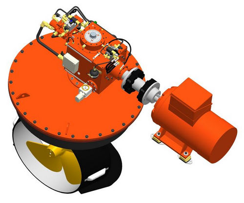 Propulsor acimutal - Diesel/LNG Electric - VETH PROPULSION - para buque / eléctrico / L-drive