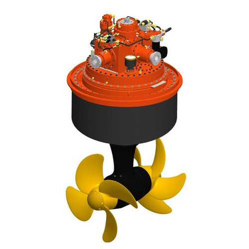 Propulsor acimutal - Hybrid  - VETH PROPULSION - para buque / con motor diésel / hélice contrarrotatoria