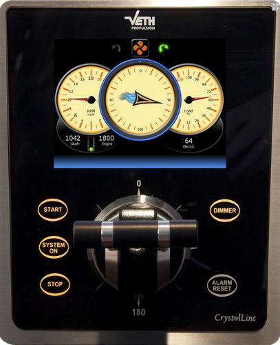 Panel de mando y control para buque - VETH PROPULSION - para hélices
