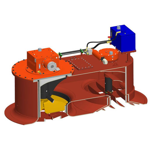 Propulsor acimutal - Veth Steering Grid - VETH PROPULSION - de proa / empotrado / para buque