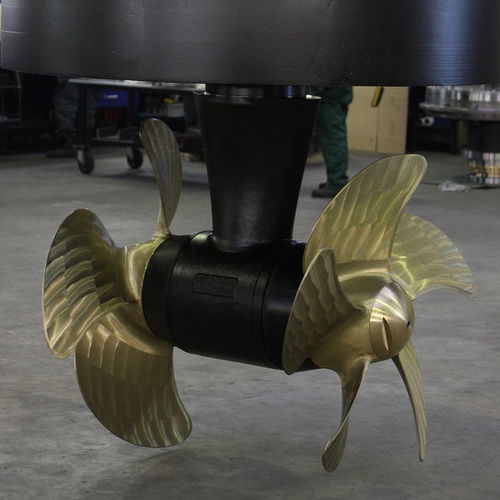 Propulsor de proa - VETH PROPULSION - para buque / hélice contrarrotatoria / Z-drive
