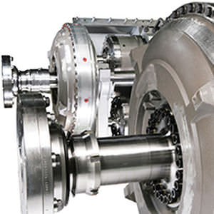 Acoplamiento mecánico hidrodinámico - TPZS  - Voith Turbo - para buque / para eje de transmisión / antivibración