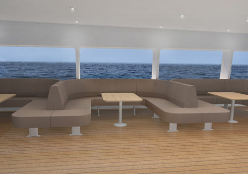 Banqueta para buque de pasajeros - WM900 LOUNGE - West Mekan