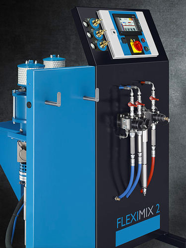Máquina de pulverización de pintura móvil - FLEXIMIX 2 - PHOENIX - WIWA Wilhelm Wagner - multicomponente / para astillero naval