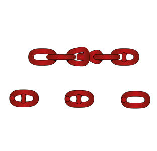 Giratorio doble ojal - forerunner - Wortelboer - para cadenas ancla
