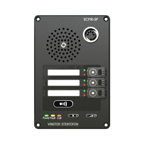 Panel de llamada para buque - ECPIR-3P  - Zenitel Norway AS