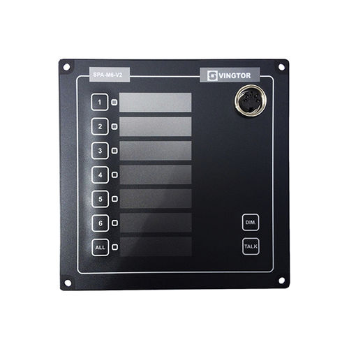 Panel de llamada para buque - SPA-M6-V2 - Zenitel Norway AS