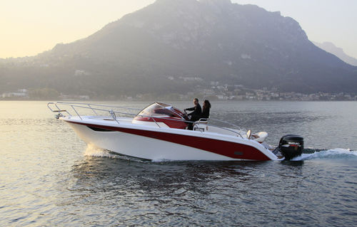 Cabin-cruiser fueraborda - Taurus 9.20 - CLEAR - bimotor / open / 12 personas máx.