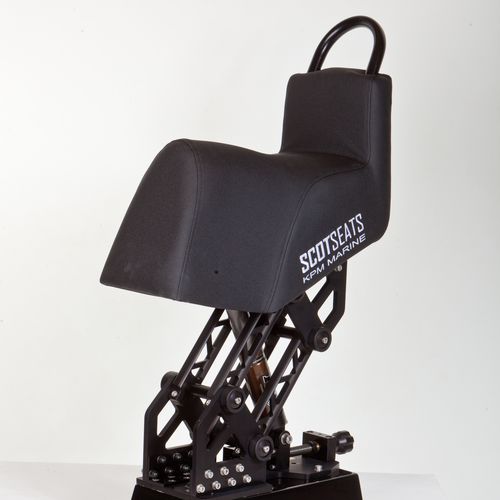 Asiento tipo jockey - S2J Low Back - SCOT SEAT KPM MARINE - para barco / ajustable / con suspensión
