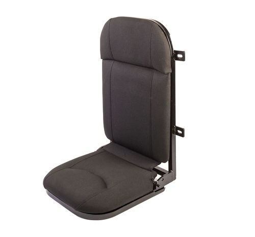 Asiento para barco - Flip-up - SCOT SEAT KPM MARINE - abatible / 1 plaza / negro