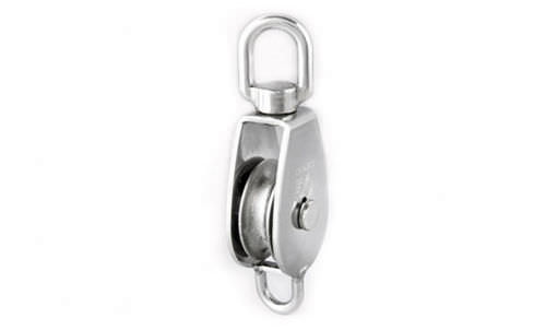 Polea simple - S314A-B - YCH Ind. Corp. - con arraigo / con cojinetes lisos / de velero