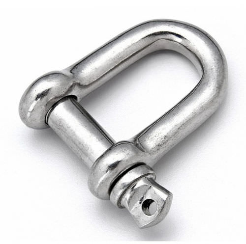 Grillete para velero recto - S360  - YCH Ind. Corp. - con eje imperdible / forjado / de acero inoxidable