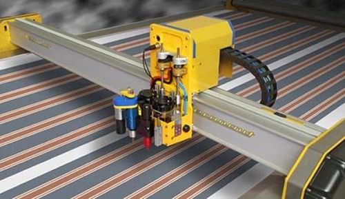Mesa de corte CNC - Elektron B2 - AERONAUT - para astillero naval
