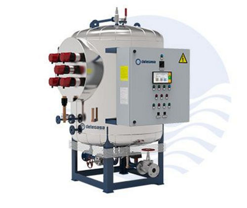 Calentador de agua para buque - DETEGASA - con intercambiador de calor / eléctrico