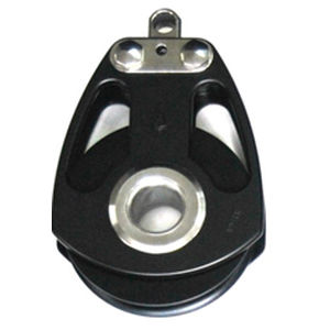 Polea simple - 1301 - Admiral Marine Equipment - con rodamiento de bolas / Ø máx. cabo: 22 mm / para sailing-yacht