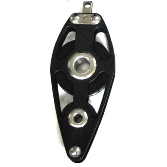 Polea simple - 1304 - Admiral Marine Equipment - de mariposa / con arraigo / Ø máx. cabo: 22 mm