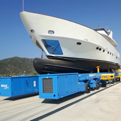 Remolque para trabajos pesados - BL200M-90° - BOAT LIFT - para barco / para astillero naval / en tándem