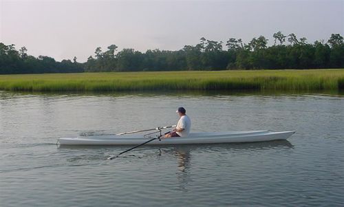 Bote de remo de travesía - Long - Wing Systems - skiff