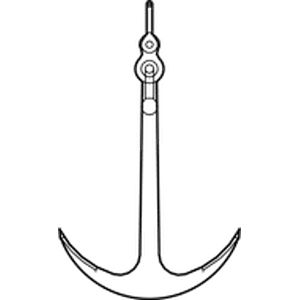 Ancla almirantazgo - Sotra Marine Produkter - para buque