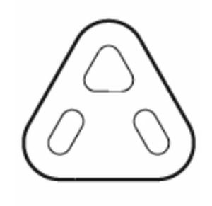 Triángulo de remolque para buque - Sotra Marine Produkter - para cadena de remolque