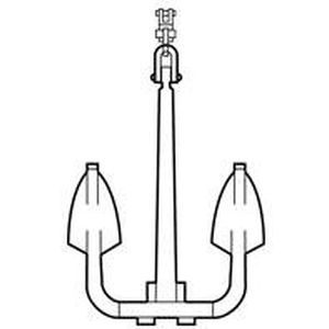 Ancla de tipo Klipp - Sotra Marine Produkter - para buque