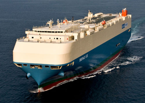 Buque de carga para transporte de vehículos - EMERALD ACE - MITSUBISHI HEAVY INDUSTRIES - Ship & Ocean