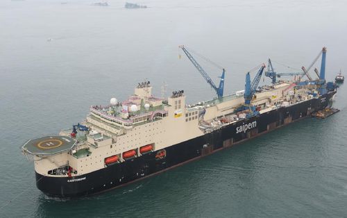 Grúa para buque de servicio offshore - Huisman - de cubierta