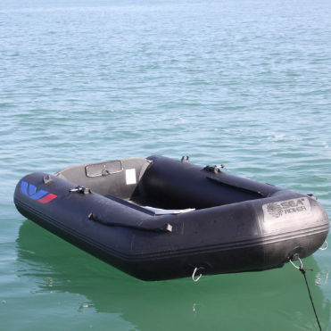 Embarcación neumática fueraborda - Kinglight - Weihai Hifei Marine Co., Ltd - plegable / open / 4 personas máx.
