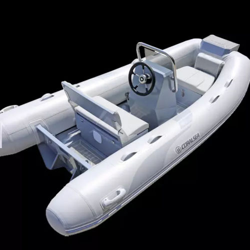 Embarcación neumática fueraborda - Dolphin - Weihai Hifei Marine Co., Ltd - semirrígida / open / de aluminio