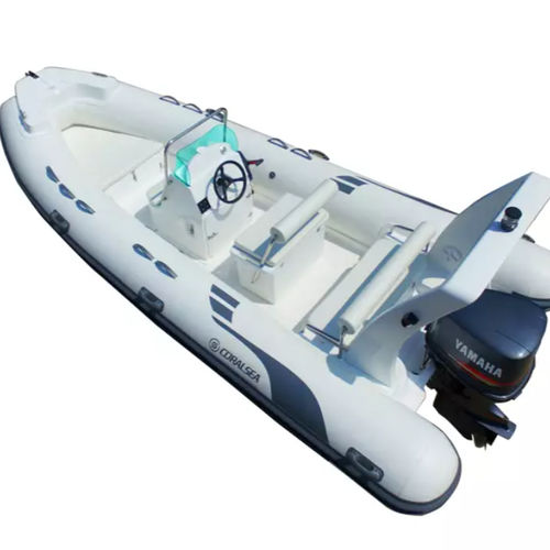 Embarcación neumática fueraborda - HH series - Weihai Hifei Marine Co., Ltd - RIB / con consola central / open