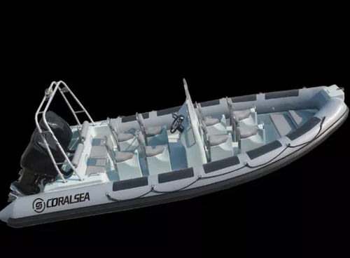 Barco profesional barco de trabajo - HJ series  - Weihai Hifei Marine Co., Ltd - fueraborda / con casco rígido