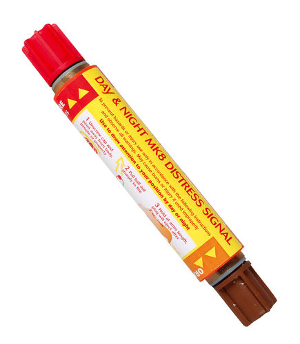 Bengala Fum geno MK8 9559700 Chemring Marine De Emergencia 