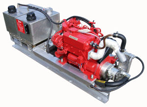 Unidad de energía hidráulica para barco profesional - 25 Hp - Spencer Carter - con motor diésel