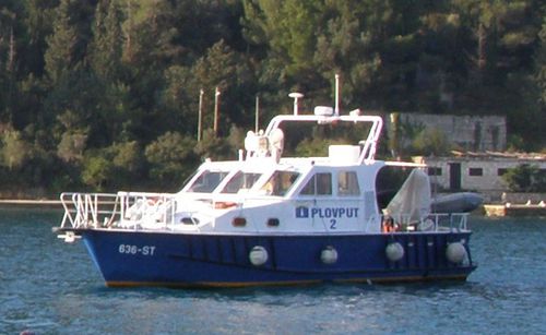 Barco profesional barco de vigilancia - PLOVPUT - Brodosplit Shipyard - embarcación piloto / diésel / Croatian Register of Shipping