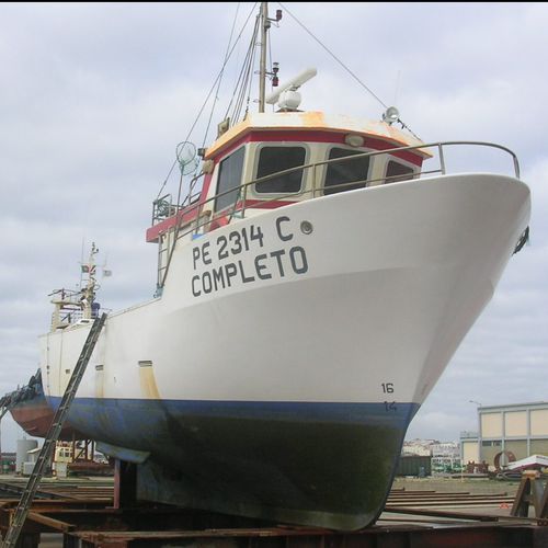 Barco profesional barco de pesca multiusos - POLYVALENT 14 - Estaleiros Navais de Peniche - intraborda / GRP