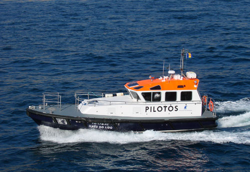 Barco profesional embarcación piloto - 12.5 - Estaleiros Navais de Peniche - intraborda / GRP