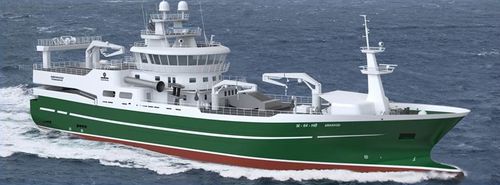 Buque de pesca profesional arrastrero - Smaragd - Havyard Group