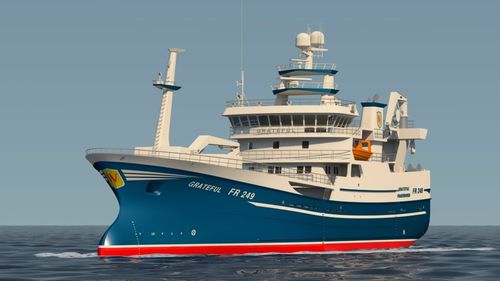 Buque de pesca profesional arrastrero - GRATEFUL - Karstensens Shipyard Ltd.