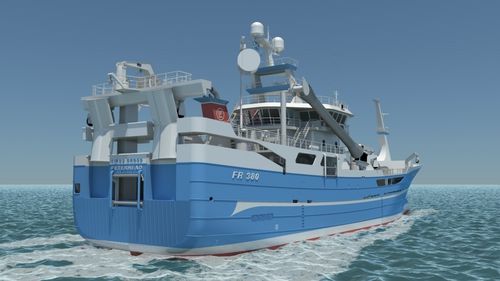 Buque de pesca profesional arrastrero - KINGS CROSS - Karstensens Shipyard Ltd.