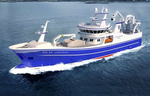 Buque de pesca profesional arrastrero - ASTRID-MARIE - Karstensens Shipyard Ltd. - DNV-GL