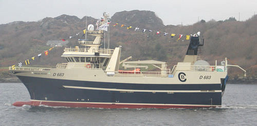 Buque de pesca profesional arrastrero - INDIA ROSE - Karstensens Shipyard Ltd.