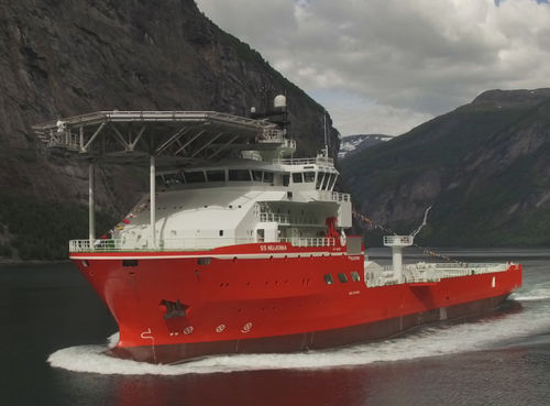 Buque especial de apoyo al buceo - SS NUJOMA - Kleven Maritime AS