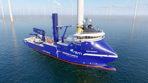 Buque de servicio offshore para parques éolicos - HAVYARD 833 - Kleven Maritime AS
