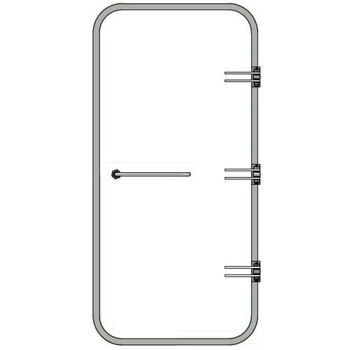 Puerta para buque - WRD S2 - Libra-Plast AS - semiestanca / de acero