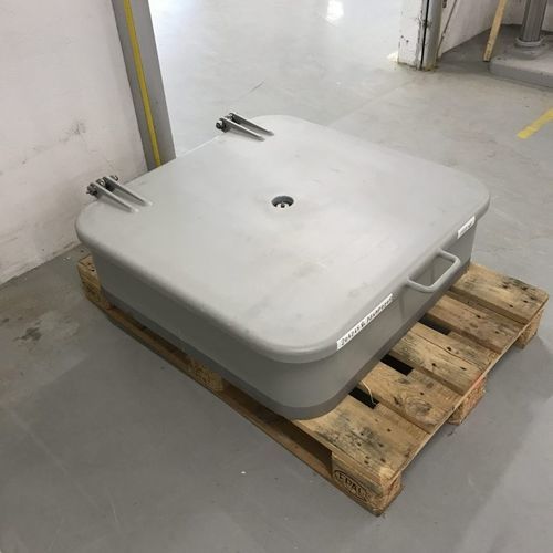 Escotilla para buque - WRH-S S3 - Libra-Plast AS - cuadrada / abrible / con una manilla interior
