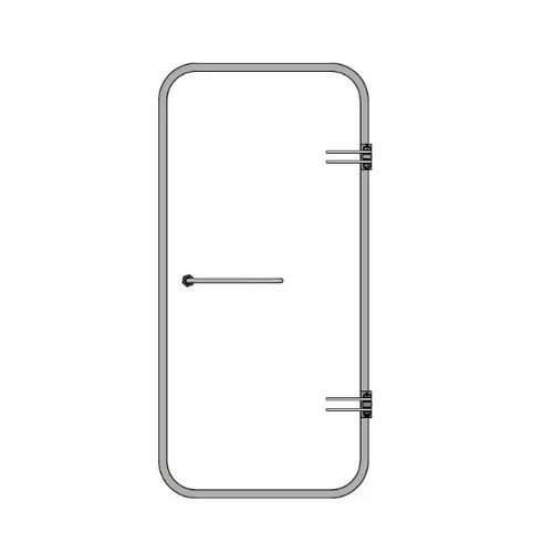 Puerta para buque - WRD A1 - Libra-Plast AS - semiestanca / de aluminio
